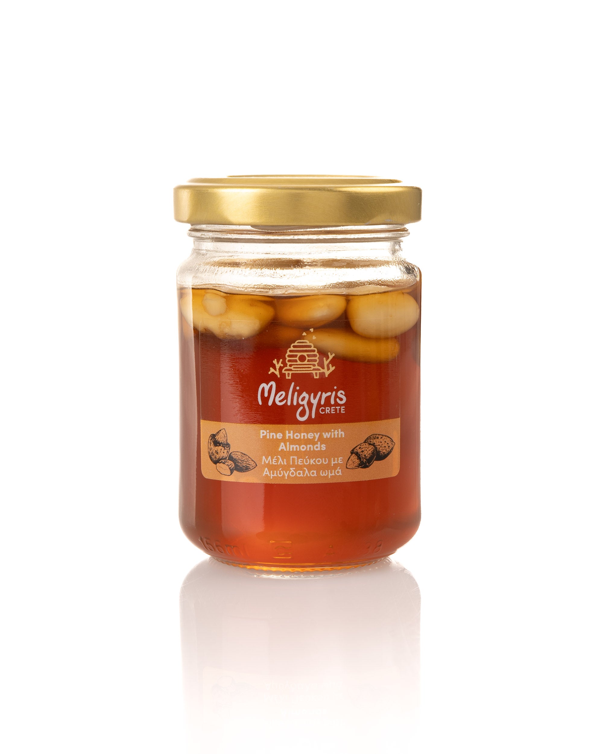 Meligyris-honey-nuts-pine-honey-with-almonds-150g Meligyris-honey-nuts-pine-honey-with-almonds-150g