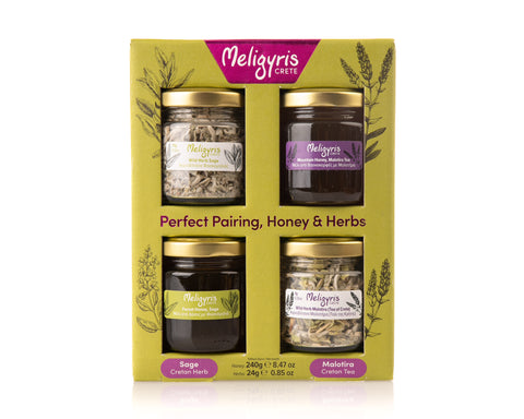Meligyris-perfect-pairing-honey-herbs-box Meligyris-perfect-pairing-honey-herbs-box