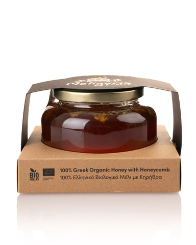 Coffret Cadeau de Miel avec Rayon de miel